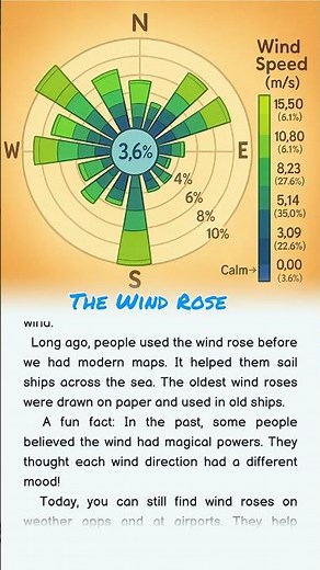 Rose of the Winds — The Compass That Maps the Sky! 🌬️#youtubeshorts #scienceforkids #englishforkids