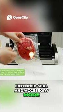 Bonsenkitchen Vacuum Sealer: Perfect Seal, Quiet Operation!
