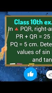 Class 10th maths chapter 8 exercise 8.1 Q.10 #ncertsolutions #maths #study