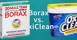 Borax vs. OxiClean: What is the difference? - Cleannr