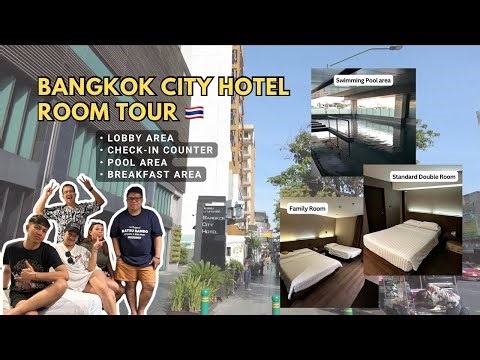 BANGKOK CITY HOTEL ROOM TOUR 🇹🇭 | Vlog #191