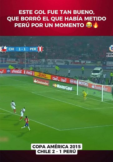 Golazo de Eduardo Vargas en la Copa América 2015
