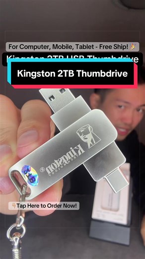 Kingston 2TB USB Thumb Drive - Store Your Memories!