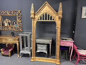 Hand-carved Beech Wood Mirror of Erised Frame: Harry Potter Replica - Etsy