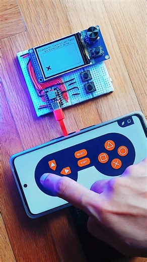 Bluetooth Controller Test on 2.4" TFT Display via Dabble Gamepad powered by ESP32-C3 Supermini! https://linktr.ee/excellentarts #ESP32C3 #Dabble #BLEGampepad #BluetoothController #IoT | Excellent Arts | Facebook