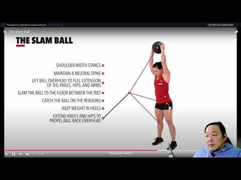 Como fazer o exercicio slam ball? I