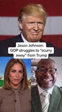 Jason Johnson: GOP struggles to 'scurry away' from Trump