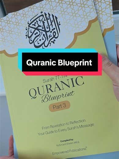 Qur’anic Blueprint: The Ultimate Guide to Understanding Surahs 📖 A one-page breakdown that makes Qur’anic understanding simple, clear and accessible. This comprehensive 3-part series breaks down Surahs into clean, concise knowledge—perfect for anyone wanting to deepen their connection with the Qur’an without feeling overwhelmed. Easy to follow. Powerful insights. A must-have for every home ✨ #QuranStudy #IslamicLearning #QuranMadeEasy #MuslimTok #RamadanPrep