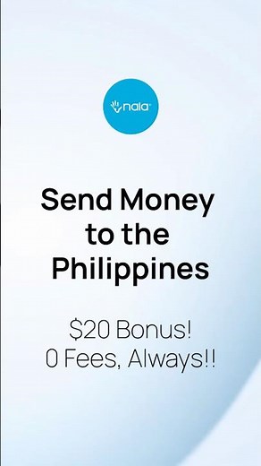 Send Money to Philippines 🇵🇭 from USA | Zero Transfer Fees + 20$ Bonus!