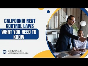 California Rent Control Laws : What You Need to Know - How AB 1482 Shields California Renters