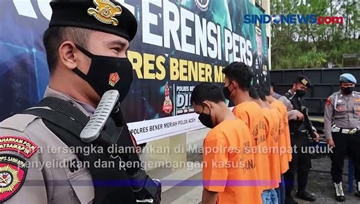 Sindikiat Pelaku Kriminal Sejumlah Kejahatan Berhasil Diamankan Satreskrim Polres Bener Meriah