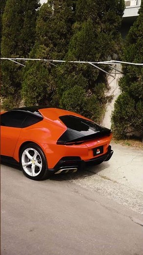 When twelve cylinders breathe, the world listens. Ferrari 12Cilindri w/ Valvetronic Fi EXHAUST