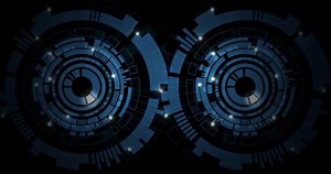 Code binaire et animation d'interface numérique : vidéo de stock (100 % libre de droit) 3602152411 | Shutterstock