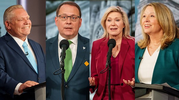 The Ontario leaders' debate in 3 minutes