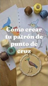 How to make your own cross-stitch pattern #crossstitch #embroidery #handembroidery