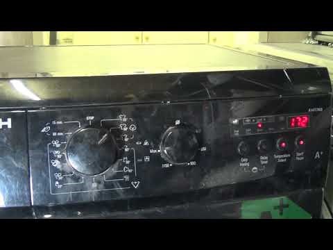 Bush A147CR6B Washing Machine : All programs and options