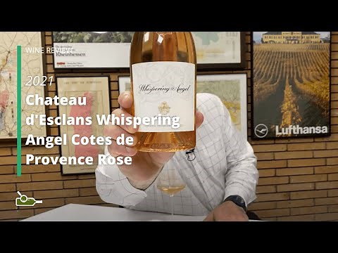 Wine Review: Chateau d'Esclans Whispering Angel Cotes de Provence Rose 2021