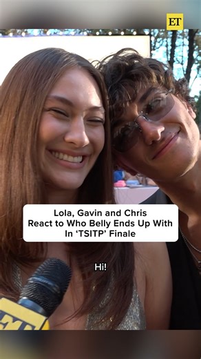 🚨 Spoiler Alert 🚨⁠ ⁠ The Fisher brothers, Christopher Briney and Gavin Casalegno, had very different reactions to finding out who Belly’s final choice was in ‘The Summer I Turned Pretty’ finale. 👀 | Entertainment Tonight