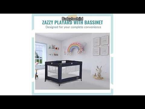 Dream On Me Zazzy Portable Playard Review: Safe Sleep and Easy Setup for Parents.