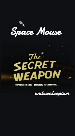 Space Mouse is a cartoon character from a 1959 Walter Lantz production, appearing in the short film Mouse on the Moon, where he and another mouse are sent to space, outsmarting a villain trying to steal them for the space program. He is a sci-fi-themed rodent, distinct from other famous mice like Mickey Mouse or Speedy Gonzales, and is known for his adventures in space. #undrwatropium #genx #classictv #classiccartoons #cartoons