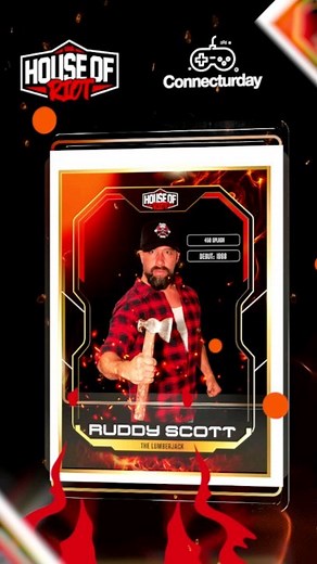 🌟👊 Prepárate para la acción en Connecturday 2024! 👊🌟 Nos complace anunciar la participación especial de los increíbles luchadores de la RWA. 💥🤼‍♂️ Estos gladiadores del ring están listos para traer emoción y adrenalina pura al evento. 🎉🔥 ¡No te pierdas sus impresionantes acrobacias, movimientos poderosos y carisma único! Será un espectáculo lleno de sorpresas y momentos inolvidables. 🌟💪 Este año, contamos con la participación de Ruddy Scott, conocido como "The Lumberjack". Desde su deb