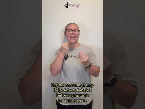 Type 2 Diabetes Explained in ASL