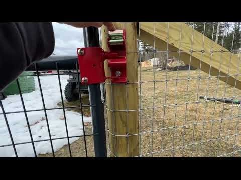 Awesome SpeeCo Gate Latch For Farmers and Homesteaders!