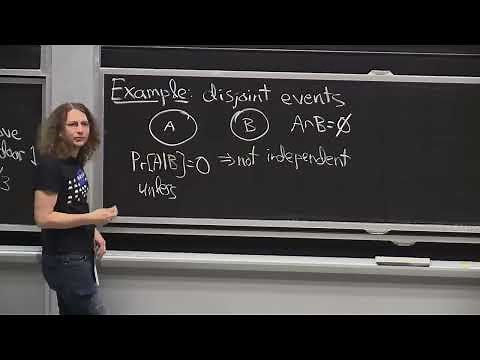 Lecture 20: Independence