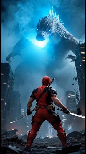 Deadpool vs Godzilla — CHAOS UNLEASHED 🐉💥 | Full Arsenal Showdown