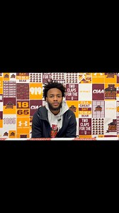 Head Coach Bobby Collin’s and guard Isaiah Buckley speak with the SBSN after their season opening win over Clinton College. | Shaw Bears