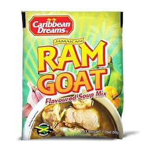 Caribbean Dreams Jamaican Ram Goat Soup Mix, 50g (Pack of 10)