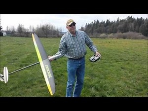 RC Sailplane, Discus Launch Glide