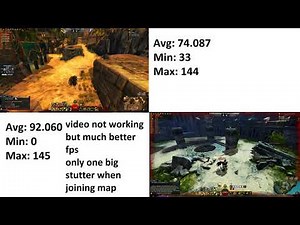Guildwars 2 Dx9 vs Dx12 Performance