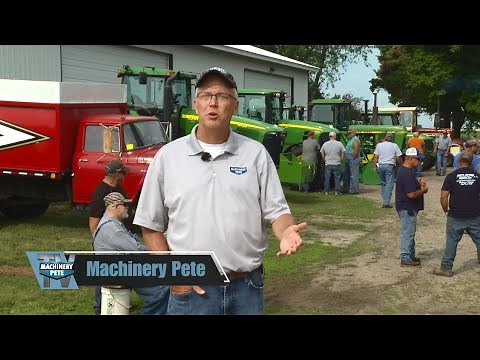 Machinery Pete TV Show: Hottest of Line of Tractors I've Ever Seen Sold at Auction