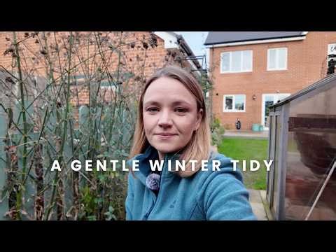 A Gentle Winter Tidy 🌿 Pruning Perennials, Rosemary & Roses | A Calm Saturday Afternoon