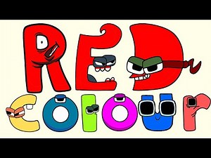 Red Colour ABC Song | Learn Alphabets, Colors & Shapes | Red Learning Song for Kids