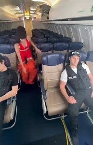 4.7M views · 10K reactions | She tried to escape the plane #life #omg #drama #fun #funny #travel #airplane | Tips, Tricks & Funny Clips | Facebook