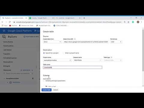 How to connect a Google Sheet to BigQuery