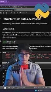 En este video te hablo de las diferencias entre las dos principales librerías de análisis de datos pandas y polars. #programacion #python #DataAnalyst #datascience #polars | Pildoras de programación