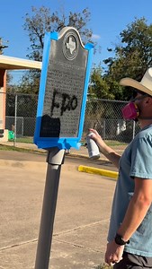 Texas Historical Marker 3811 - Old Site of Texas Christian University #texas #history #restoration #college #fire #Baylor #TCU | ChrisRestores