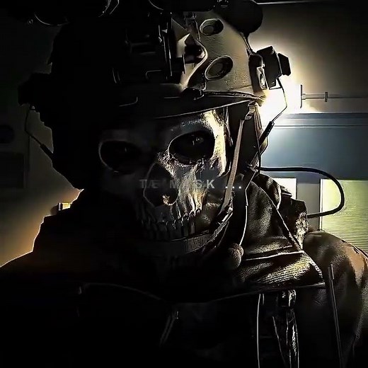 The legend of Simon Riley and his mask 💀🔥 #callofduty #ghost #edit
