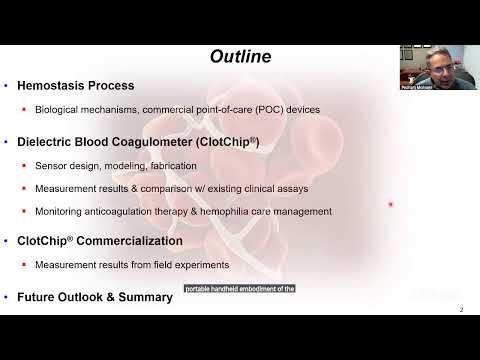 Microfluidic Dielectric Biosensors for Point-of Care Assessment of Hemostasis