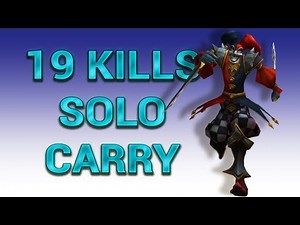 19 KILLS WITH JUNGLE SHACO - SOLO CARRYING MY ENTIRE TROLLING TEAM