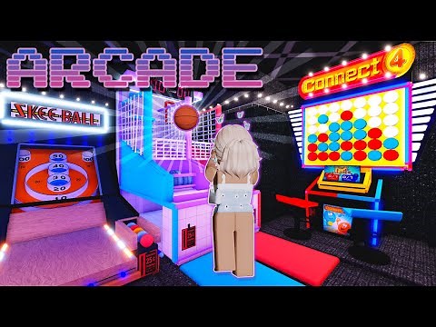 I BUILT AN ARCADE in my hotel (ep. 3) | ROBLOX Bloxburg