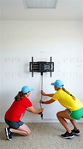 Living Room Glow Up: From Clunky TV to Wall-Mount Dream #homeupgrade #beforeandafter #diy