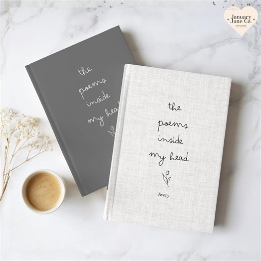 Personalized Poetry Journal, Custom Poem Book, Poetry Notebook, Poet Gift for Writer, Custom Name Poems Journal, Poetry Lover Gift - Etsy