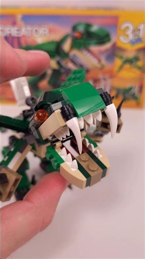 LEGO Creator Velociraptooth MOC (31058)[156 pcs] Alternate Build for Mighty Dinosaurs #shorts SBB