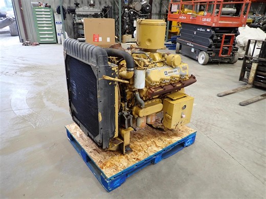 Used 1985 CAT 3208T Turbo Diesel Engine POWER UNIT for Sale at Old Forge Power Equipment. Inc.