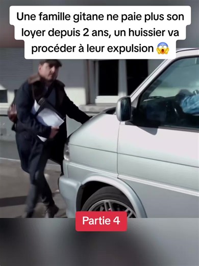 Une famille gitane ne paie plus son loyer depuis deux ans ,un huissier va procéder à leur expulsion. 🤬 #gitan #pourtoi #huissier #reportagefr #expulsion