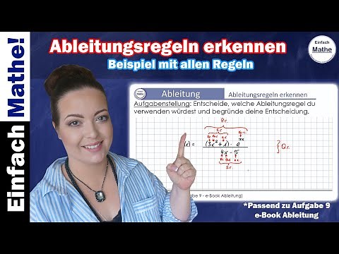 Ableitungsregeln erkennen | Beispiel mit allen Regeln by einfach mathe!